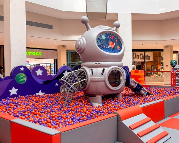 Parque temático Astroventura é a nova atração infantil do Iguatemi