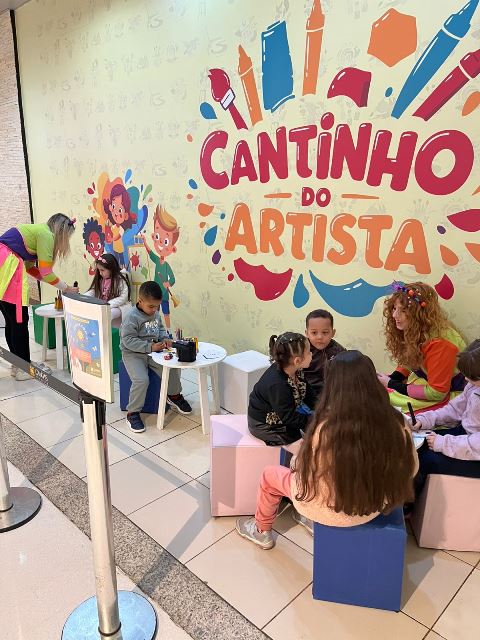 Canoas Shopping promove oficinas gratuitas de arte para crianças durante as férias escolares