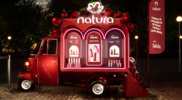 Canela recebe circuito nacional de Natura Tododia com protagonismo em cerejas