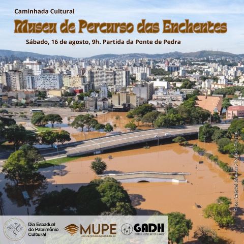 Museu das Enchentes: Caminhada percorre pontos atingidos pela cheia de 2024 no Centro Histórico