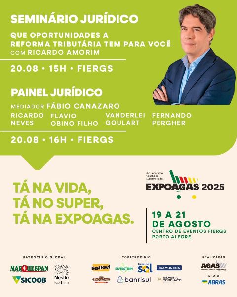 Seminário Jurídico – Ricardo Amorim e painel sobre Reforma Tributária
