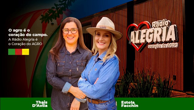 Rádio Alegria estreia nova programação e marca presença na 48ª Expointer