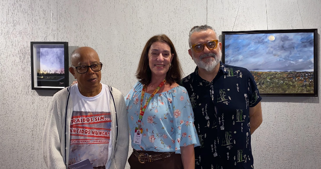 Exposição “Entre Silêncios: Imagens da Guerra Farroupilha” ocupa foyer do Multipalco Eva Sopher