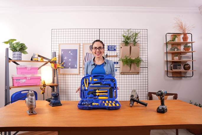 Tramontina lança curso gratuito de Faça Você Mesmo em parceria com a designer e influenciadora Ráisa Guerra