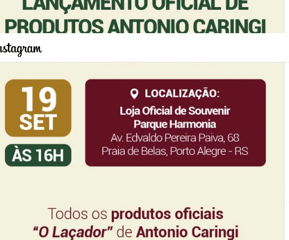 Lançamento da Coleção Caringi – Laçador celebra tradição e memória no coração nativista da capital