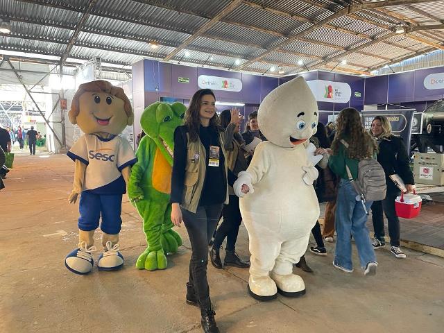 Sesc/RS promove ações de saúde e alimentação consciente na Expointer 2025