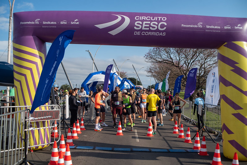 Porto Alegre recebe etapa do Circuito Sesc de Corridas neste sábado