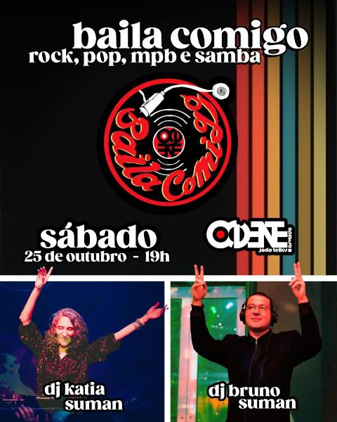 Kátia e Bruno Suman convidam: dia 25 é dia de Baila Comigo no Ocidente