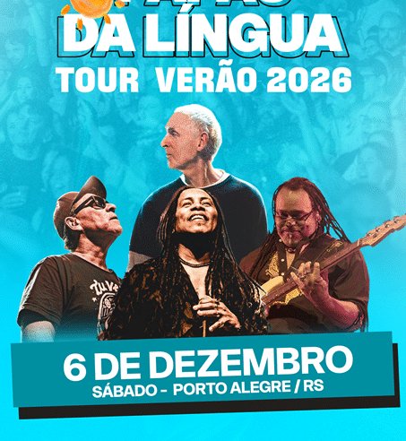 Papas da Língua anuncia o lançamento de nova turnê com show no Auditório Araújo Vianna