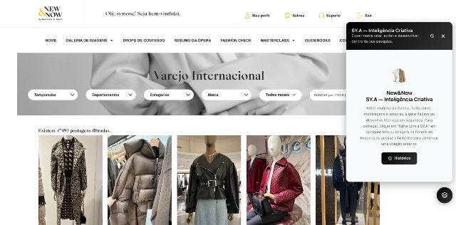 New&Now lança primeira Inteligência Artificial integrada a plataforma de pesquisa de moda