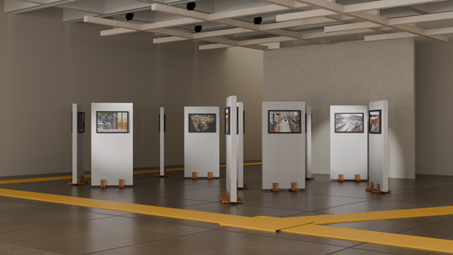 “Maio 24” reúne registros fotográficos da enchente de 2024 no Teatro Renascença