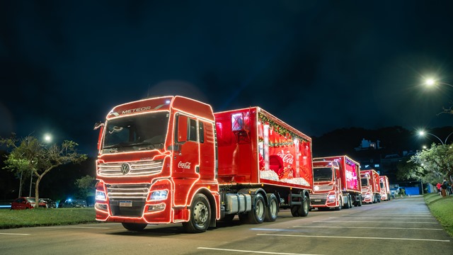 Caravana de Natal da Coca-Cola FEMSA Brasil passa por Porto Alegre nesta quinta-feira
