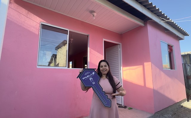 Projeto Favela 3D entrega primeiras casas novas aos moradores da Vila Costaneira, em Eldorado do Sul