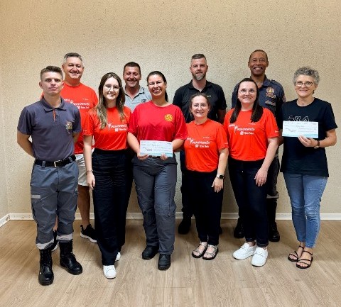 Mais Movimento entrega doação para Bombeiros voluntários das cidades de Bom Princípio e Feliz 