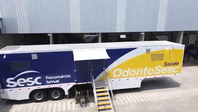 Sesc/RS amplia capacidade de atendimento odontológico com retorno de duas Unidades Móveis reformadas