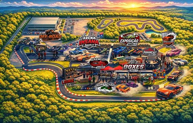 Inauguração do Autódromo FuelTech Velopark ocorrerá no dia 7 de fevereiro com shows de drift, manobras radicais e exposição de carros