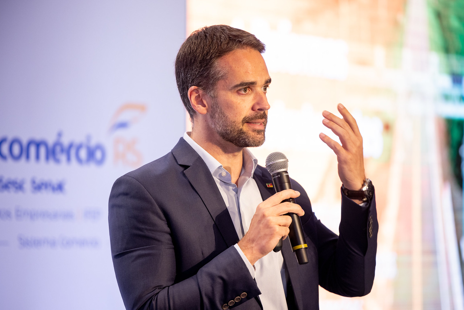 Fecomércio-RS Debate abre 2026 com Eduardo Leite para discutir reconstrução e desenvolvimento do Estado 