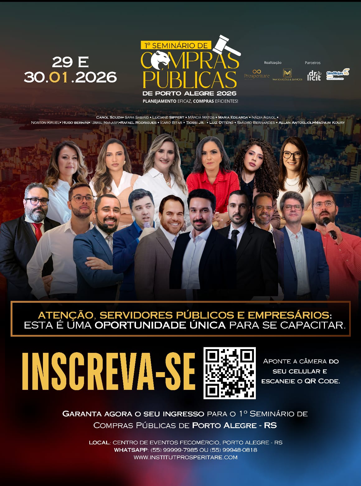 1º Seminário de Compras Públicas em Porto Alegre 