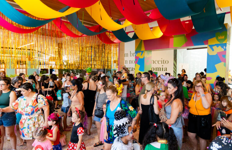 Iguatemi recebe nova edição da matinê infantil”Bailinho de Carnaval”