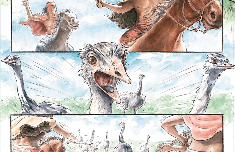 História em Quadrinhos narra as origens, a cultura e o trágico destino do povo indígena Charrua