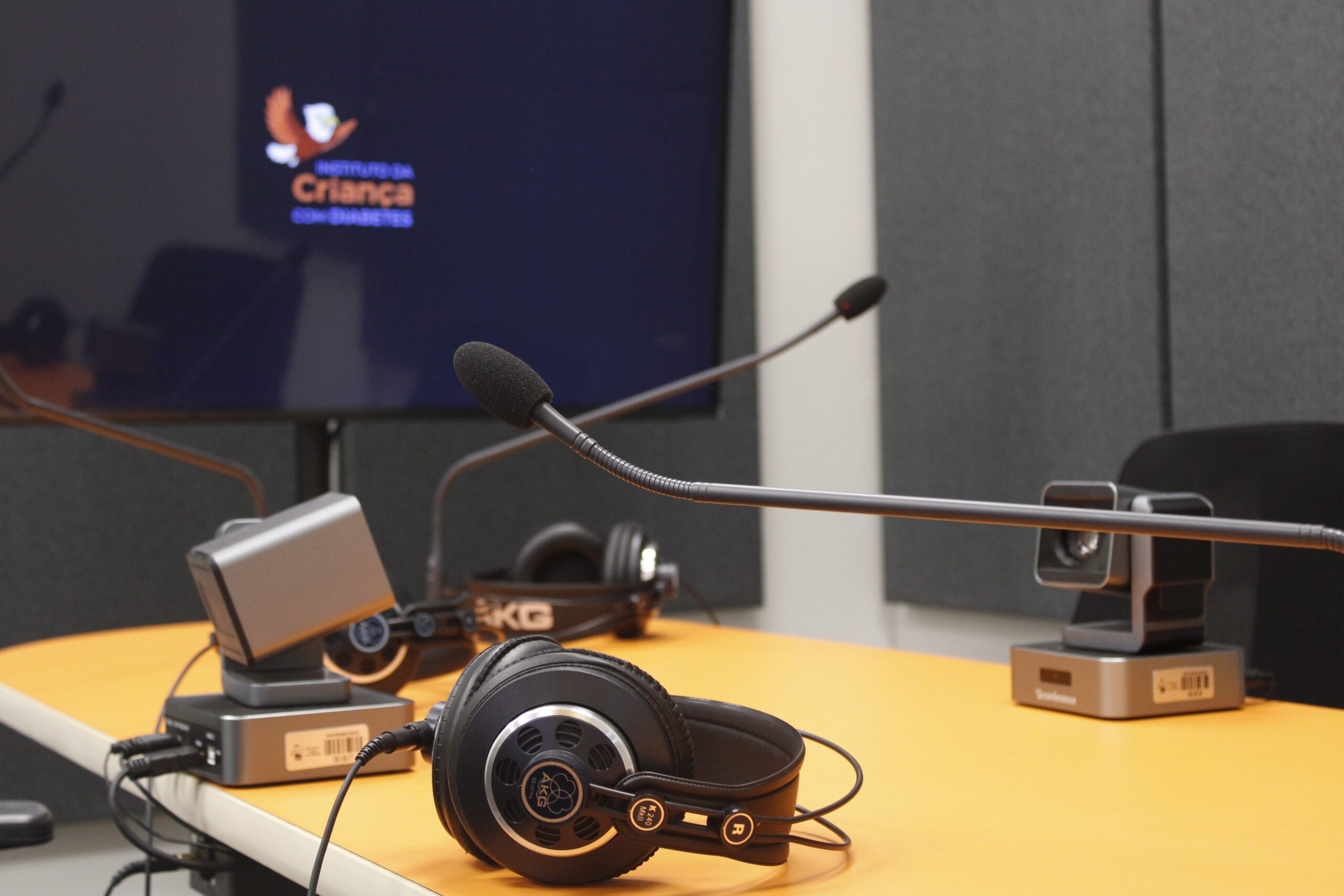 ICDRS inaugura estúdio multimídia para conteúdos educativos sobre diabetes tipo 1