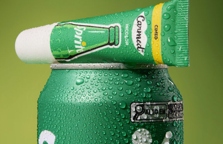 Carmed amplia parceria com a The Coca-Cola Company e lança Carmed + Sprite, edição limitada inspirada no verão