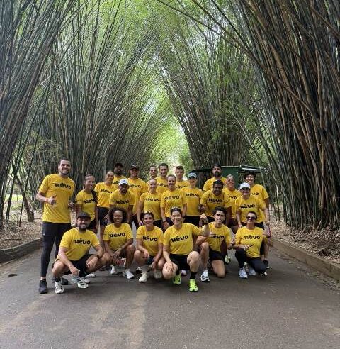 Uêvo estreia treinão que une nutrição e corrida no Parque Ibirapuera, em São Paulo