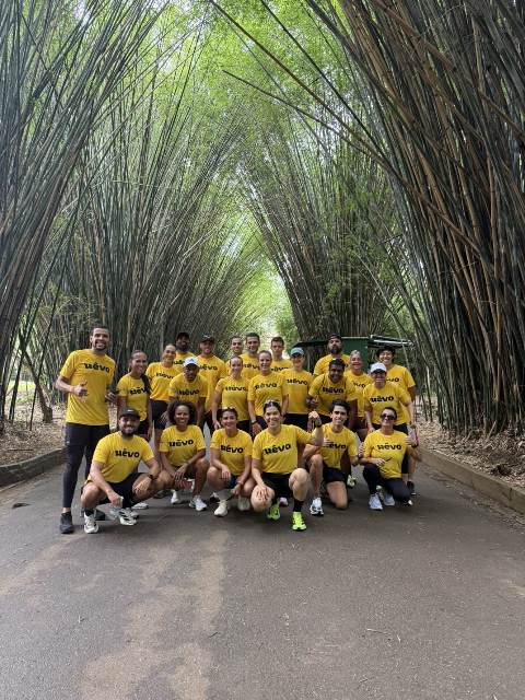 Uêvo estreia treinão que une nutrição e corrida no Parque Ibirapuera, em São Paulo
