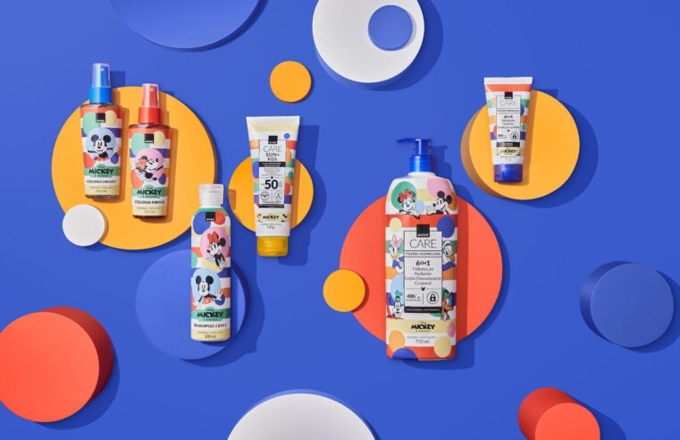 Novos produtos das linhas Avon Care e Casa & Estilo inspirados em Mickey & Amigos celebram o cuidado em família