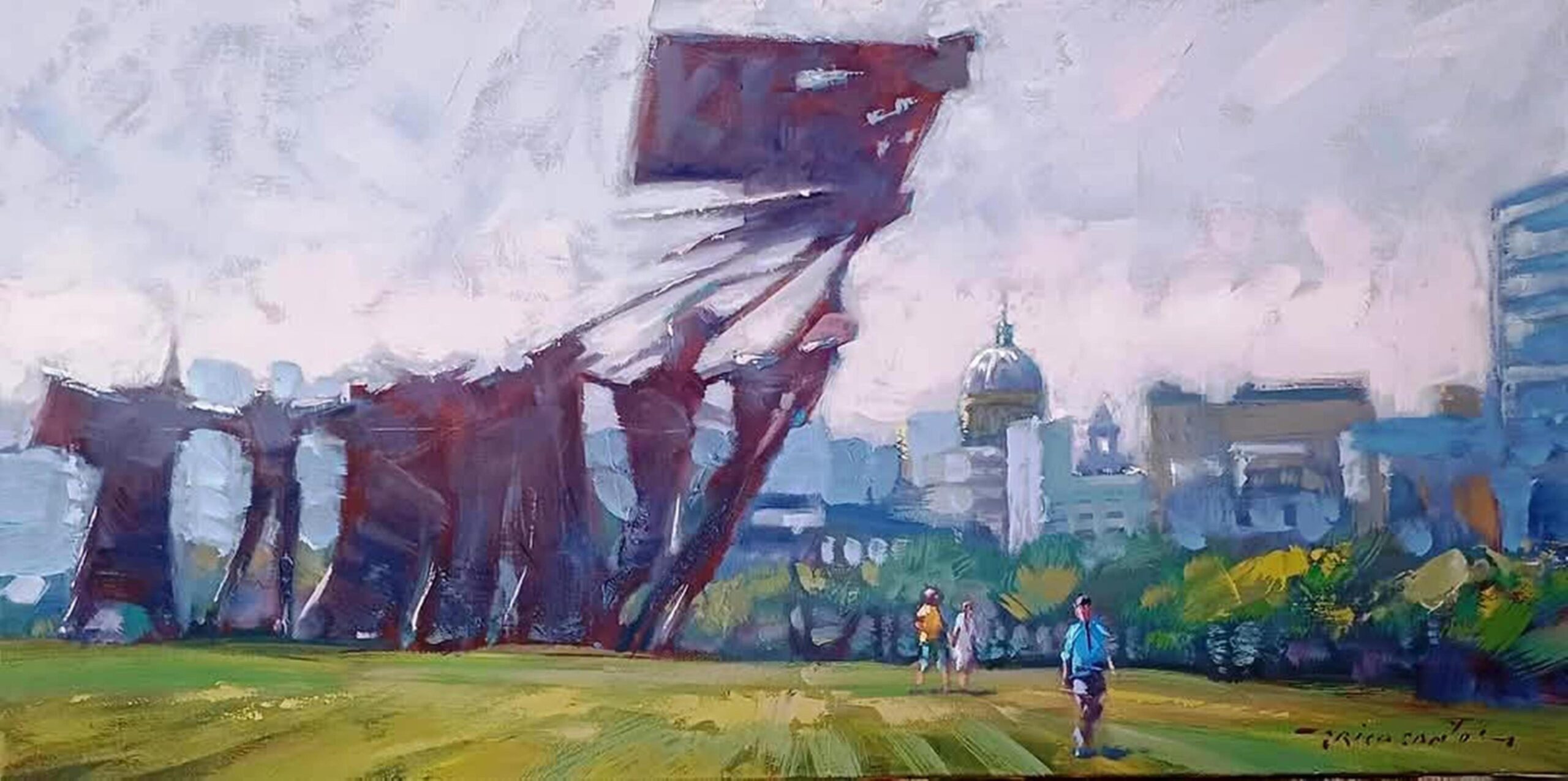 Gravura Galeria de Arte homenageia os 254 anos de Porto Alegre com mostra de Erico Santos