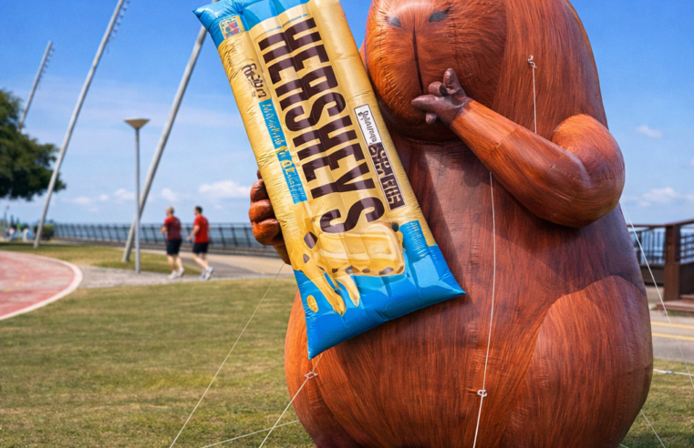 Capivara gigante chama atenção na Orla do Guaíba