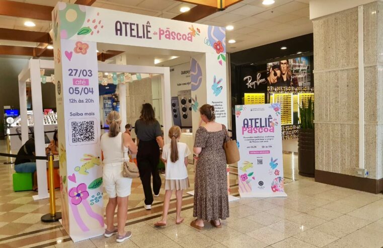 Shoppings da Rede Bourbon e Shopping CenterLar celebram a Páscoa com ateliê infantil temático 