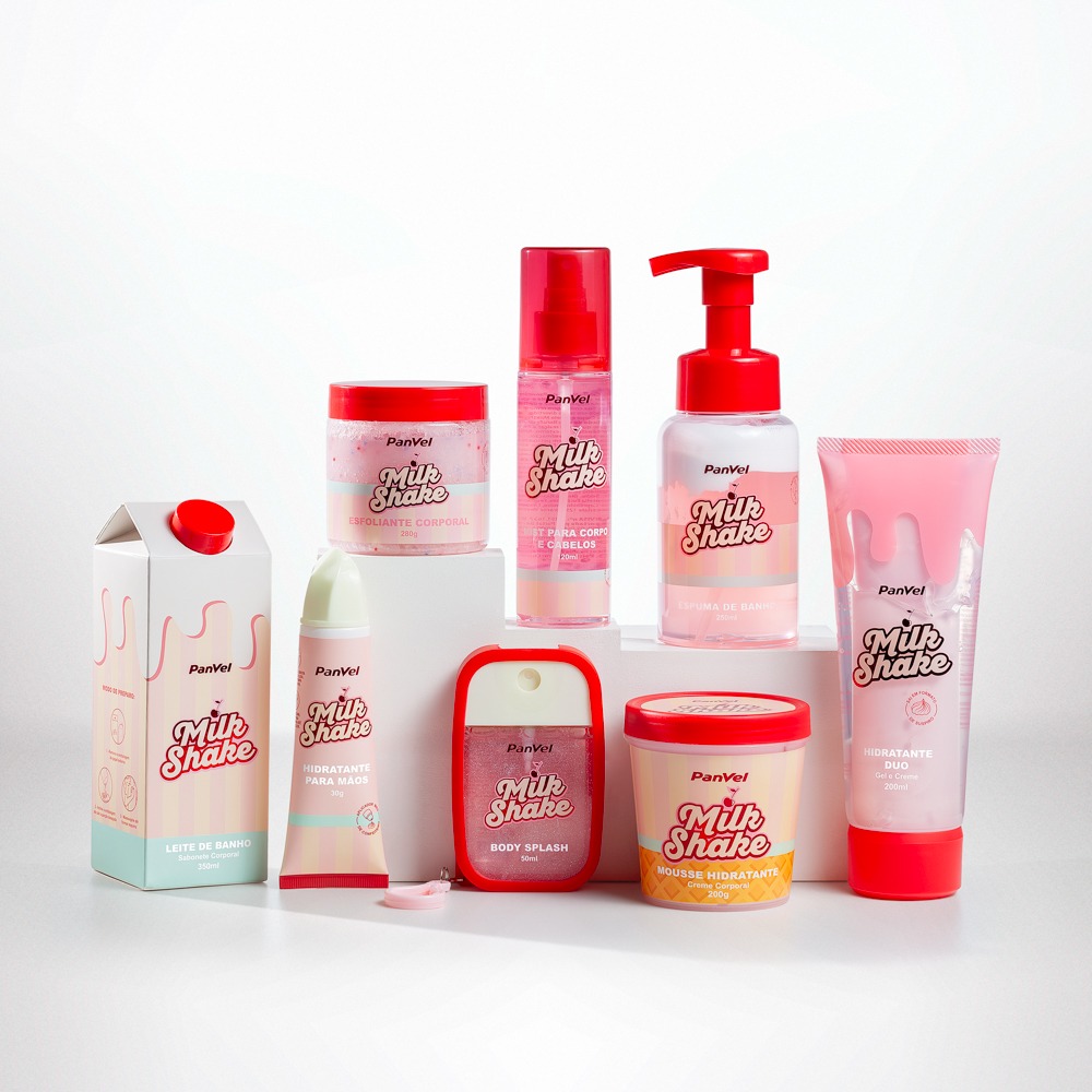 Panvel lança coleção Milkshake e amplia aposta em bodycare