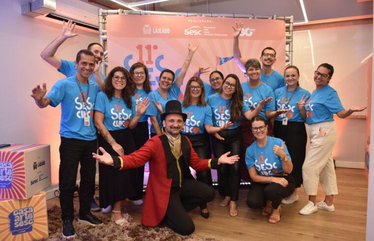 11ª edição do Sesc Circo acontecerá de 07 a 12/04 em Lajeado