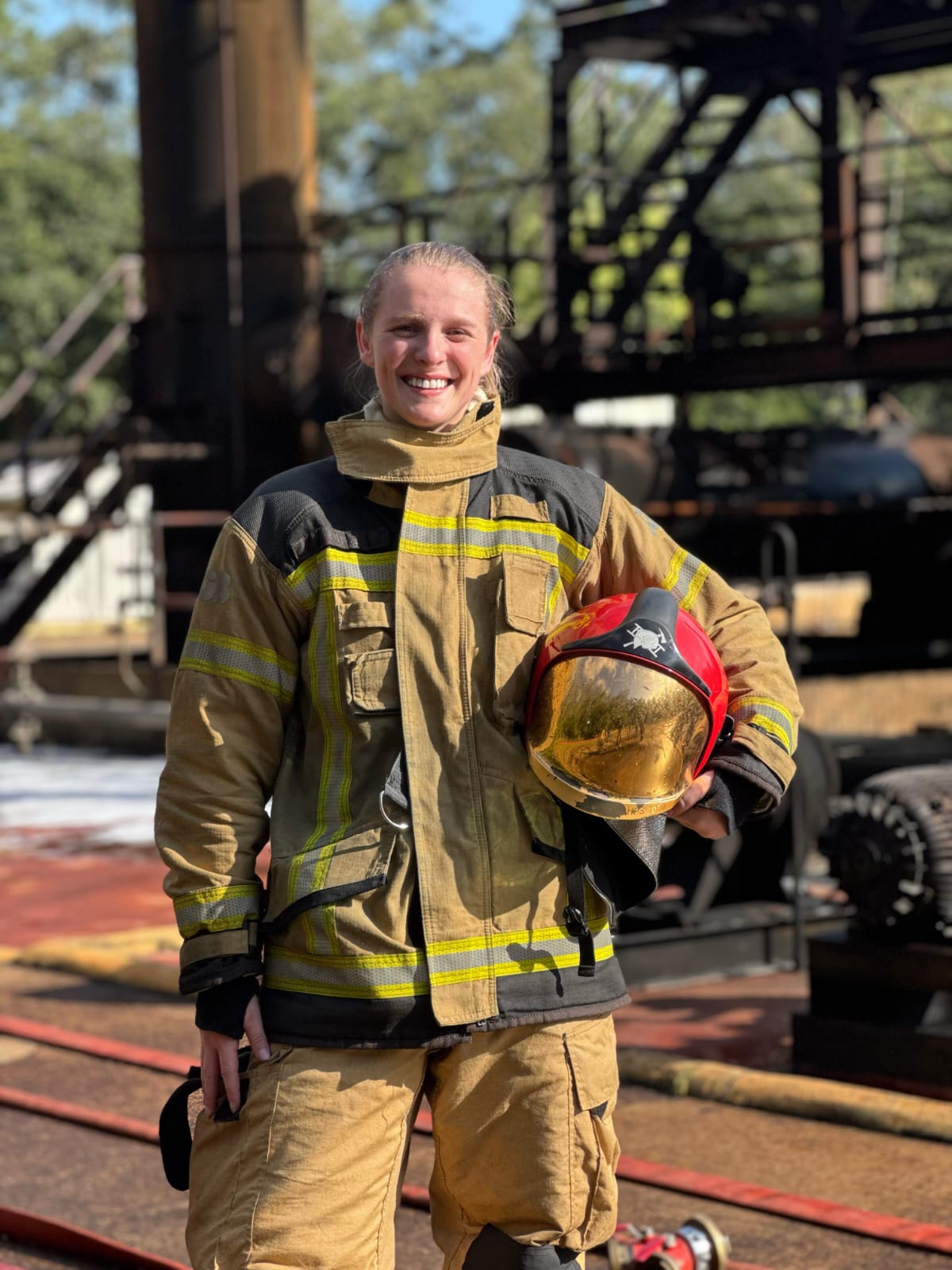 Presença feminina no Polo Petroquímico quebra paradigmas com dupla dedicada à prevenção e controle de emergências