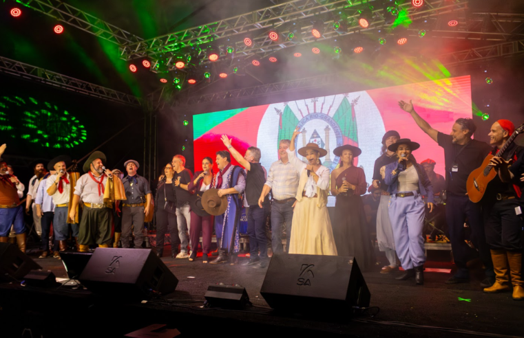 Vacaria reúne mais de 5,5 mil pessoas em noite histórica com O Grande Encontro – Música dos Gaúchos