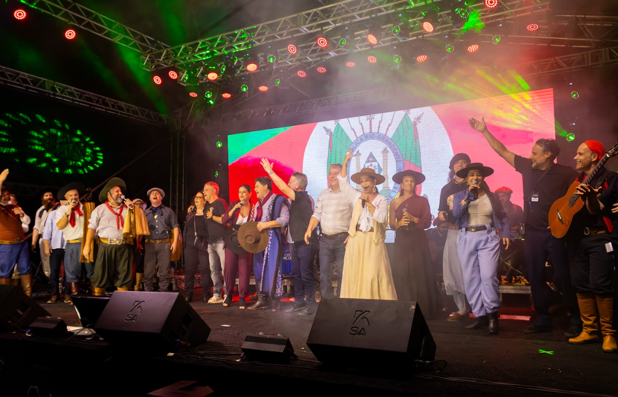 Vacaria reúne mais de 5,5 mil pessoas em noite histórica com O Grande Encontro – Música dos Gaúchos
