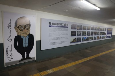 Trensurb celebra os 20 anos da Galeria Mario Quintana