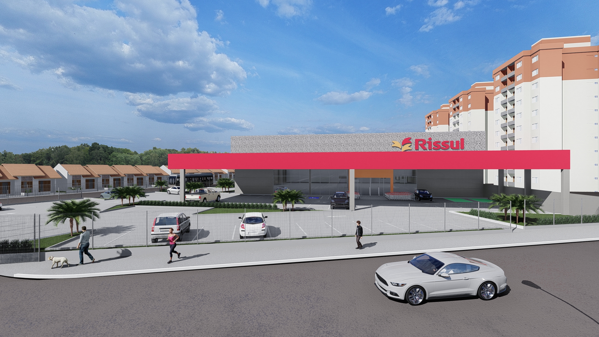 Com investimento de R$ 30 milhões, UnidaSul acelera obras da nova loja Rissul em Esteio