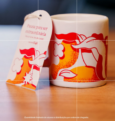 Quiero Café distribui mais de 20 mil xícaras colecionáveis no Dia da Mulher