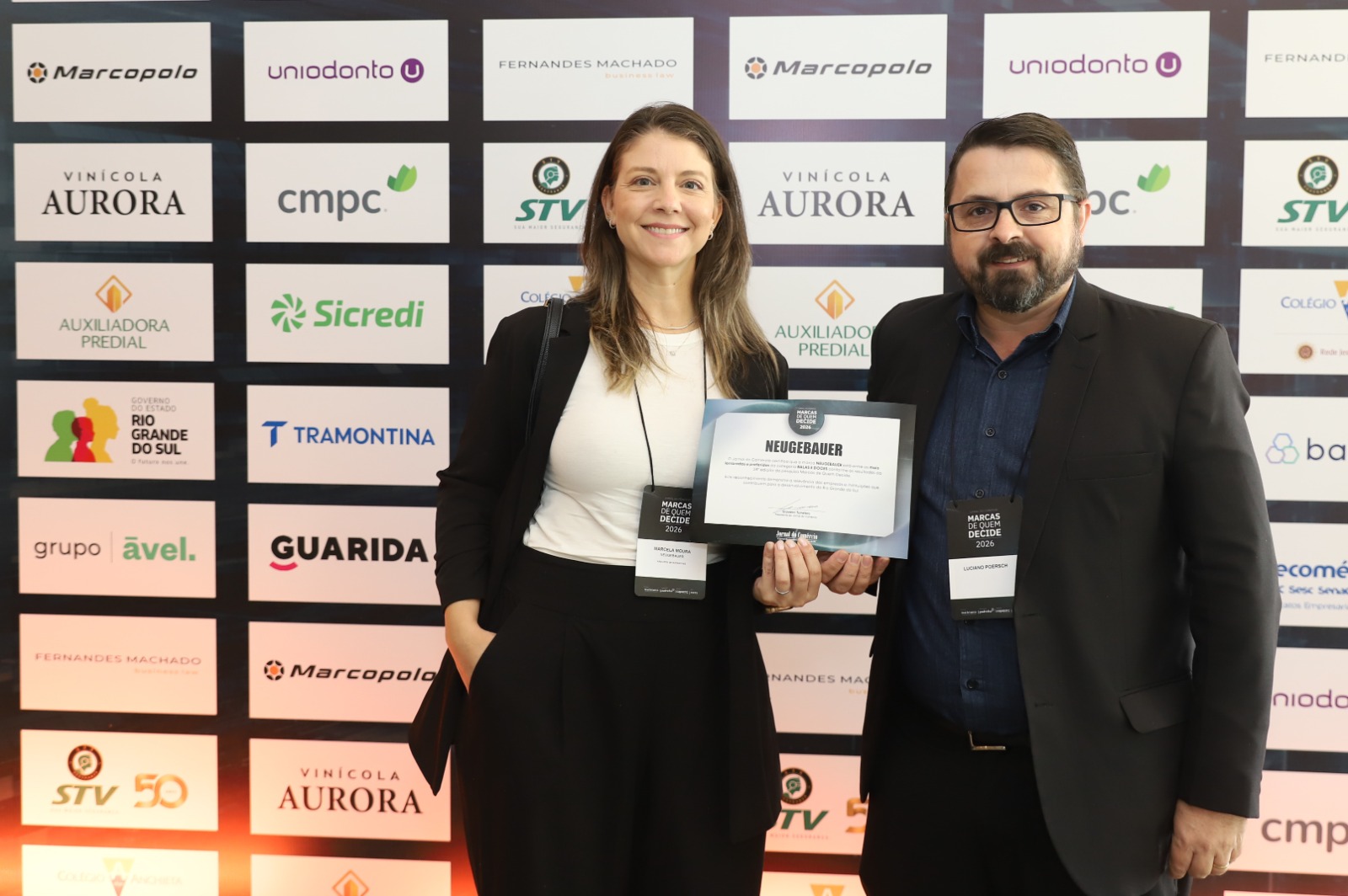 Neugebauer aparece entre as líderes da 28ª edição do “Marcas de Quem Decide”