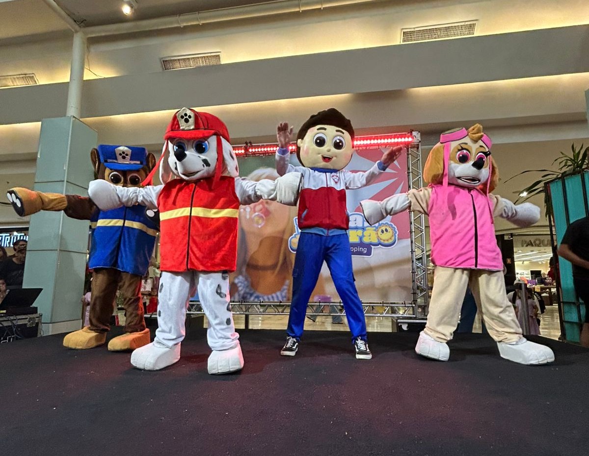 Canoas Shopping promove Festival Kids com personagens infantis e atrações gratuitas