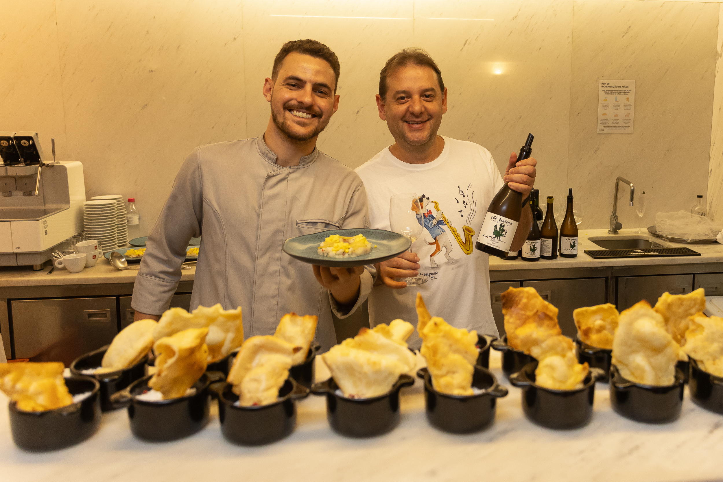 Lambari, pato e pinhão estrelam jantar na 4ª edição do “Uma Noite no Iberê”