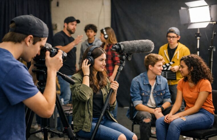 Projeto CENA leva formação audiovisual a jovens de Canoas 