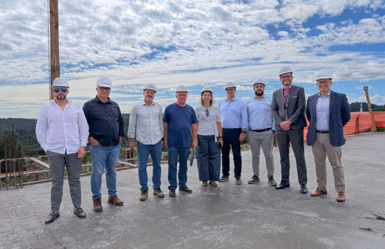 Pompéia Pryme: obras do complexo hospitalar avançam em Canela com 70% da estrutura concluída