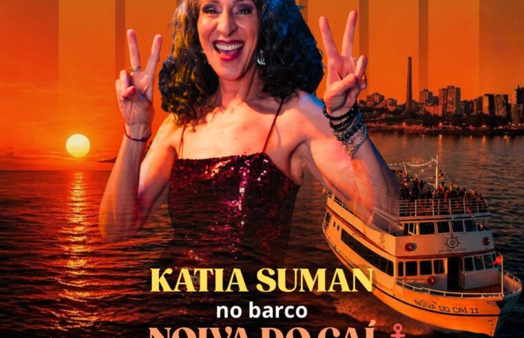 Katia Suman leva a festa Baila Comigo para o Guaíba em edição especial a bordo