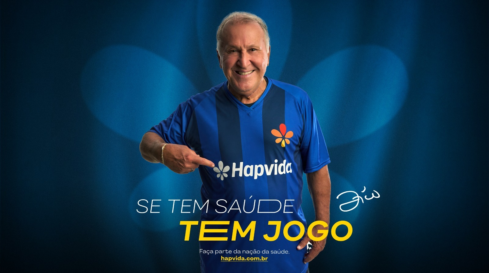 Zico é o novo Embaixador da Saúde da Hapvida e estrela campanha ‘Se tem saúde, tem jogo’