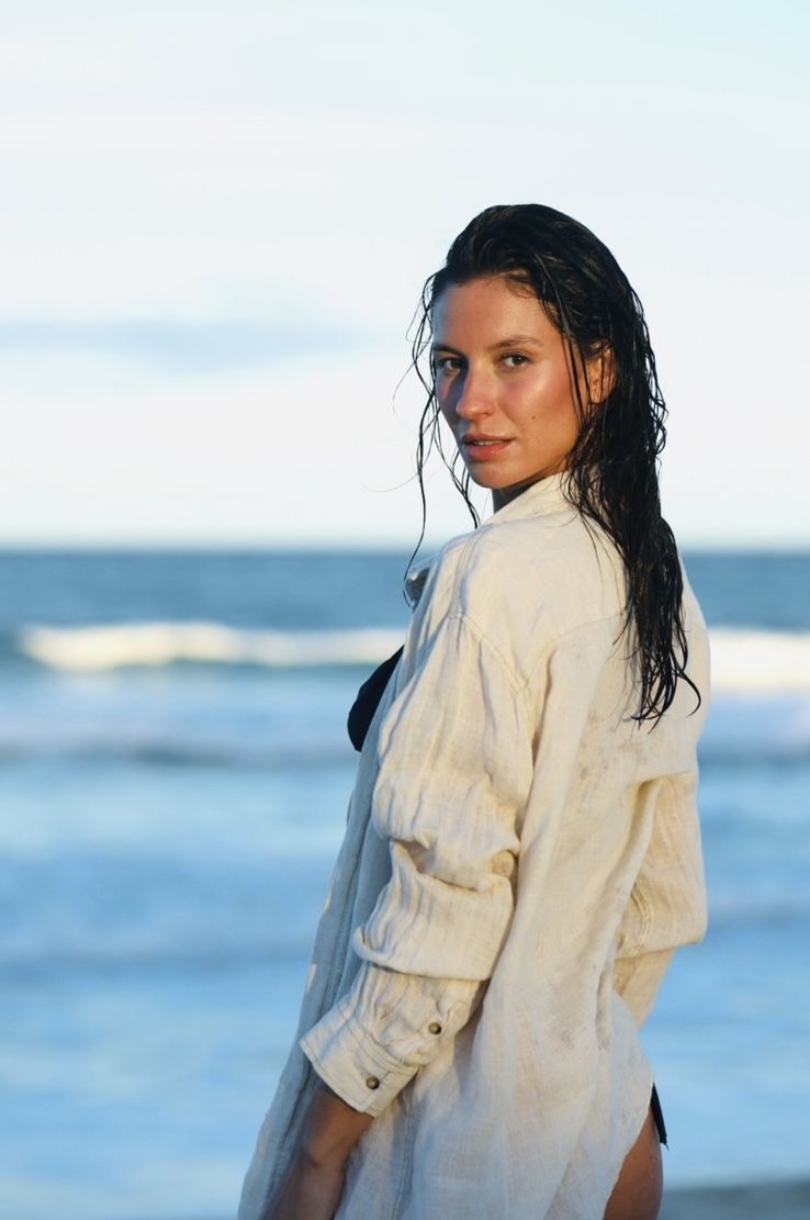 Projeto Reborn realiza mais dois trabalhos fotográficos na Praia Mole, com modelos de agência Catarinense