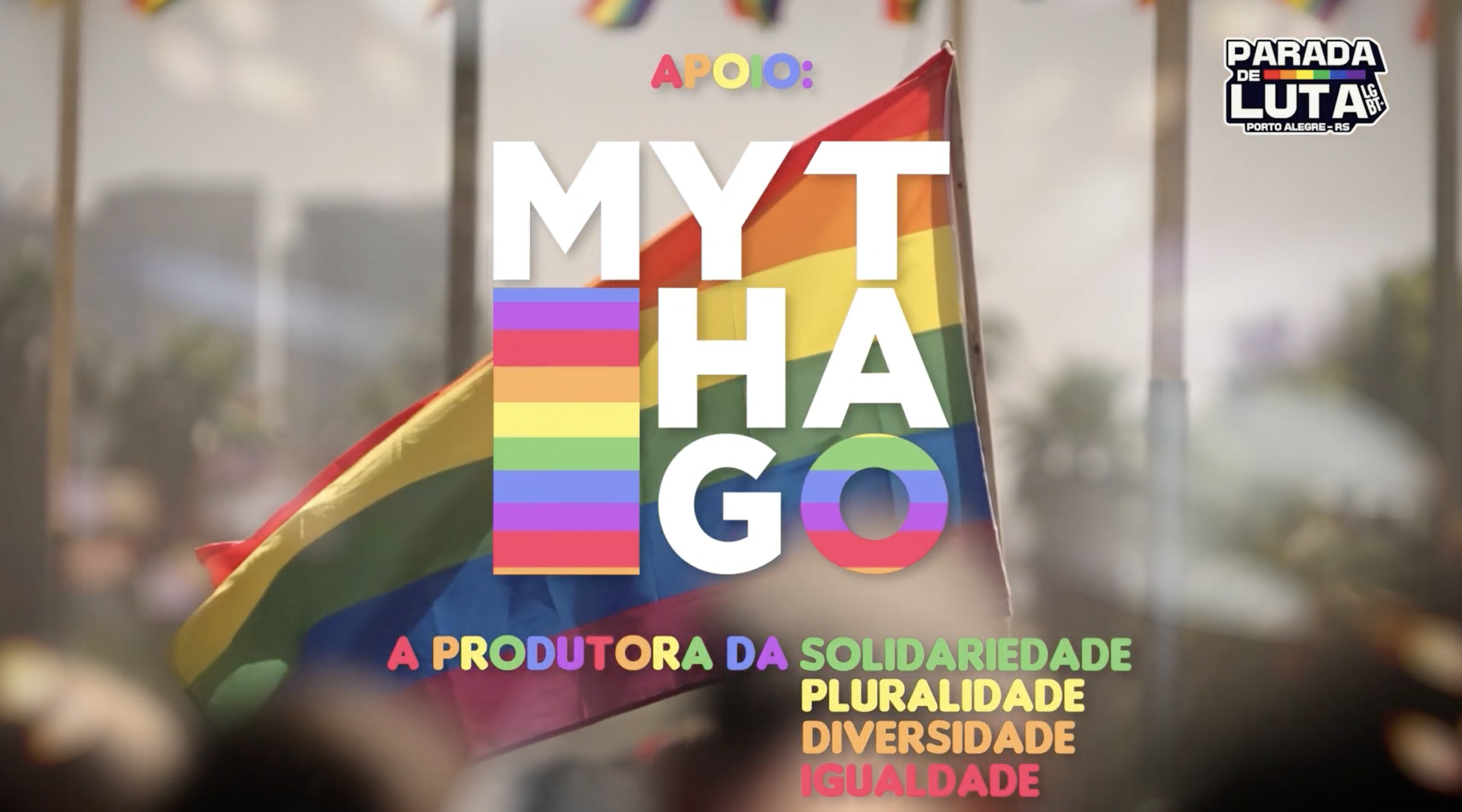 Mythago assina campanha da Parada de Luta e reforça compromisso com diversidade e inclusão