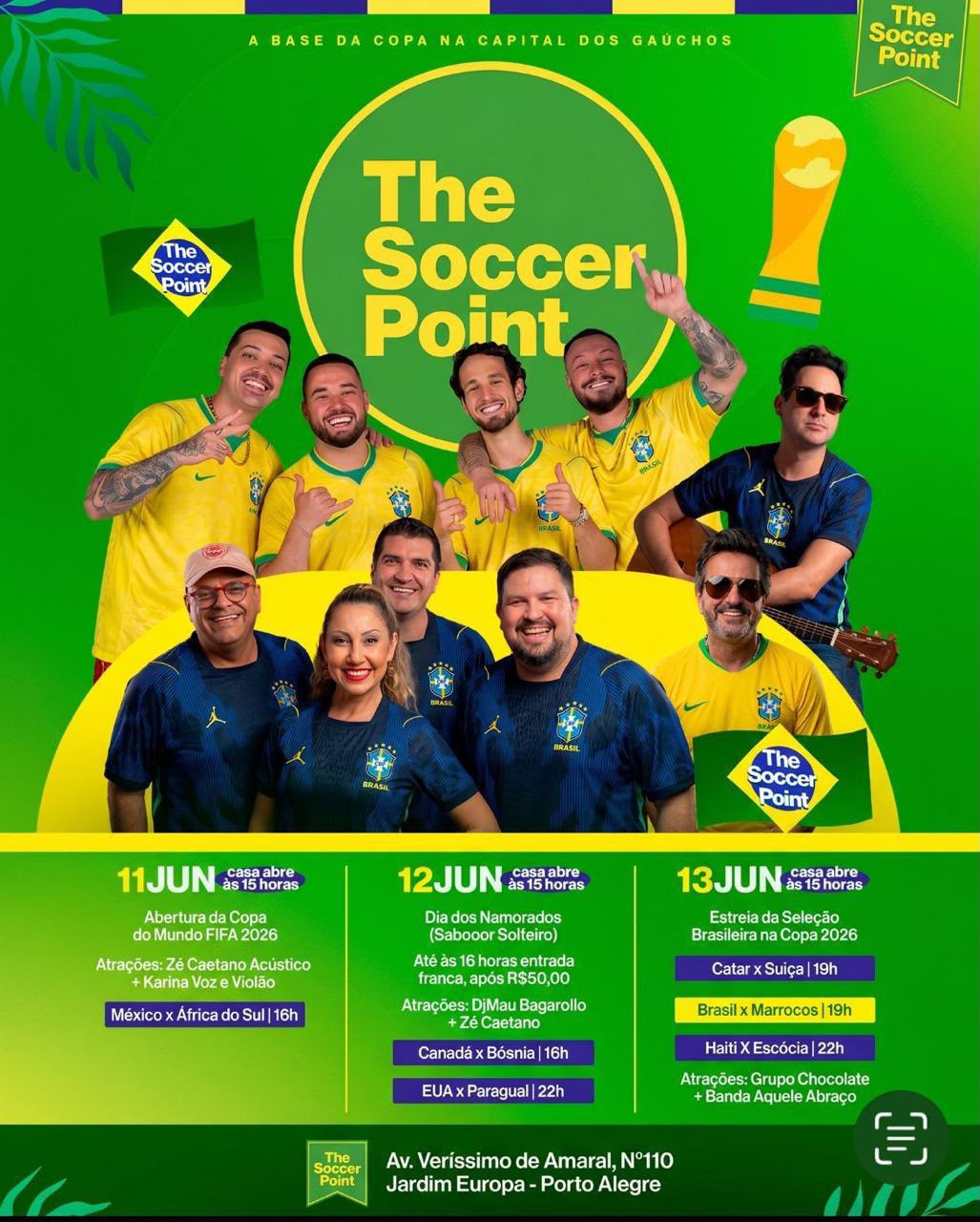 Casa Vetro abre as portas para a Copa do Mundo com The Soccer Point